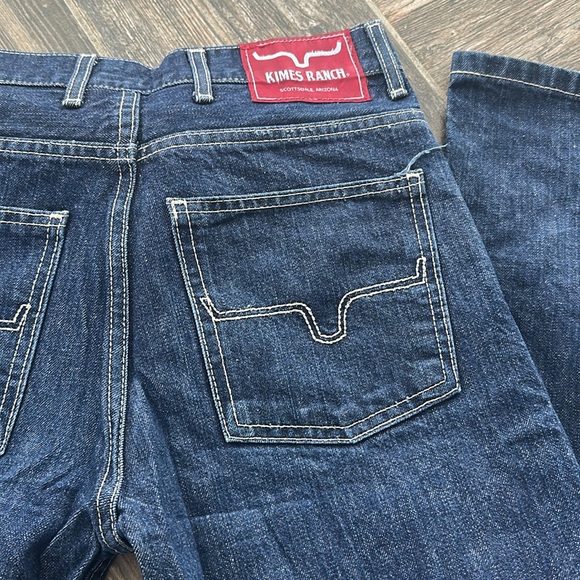 30x36 Mens James Kimes Ranch Jeans - Picture 3 of 6